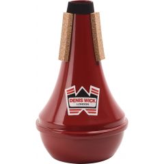 Denis Wick Sourdine trompette droite aluminium rouge - Vue 1